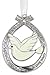 In Loving Memory Ornament With White Dove Jeweled Accents