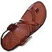 Unisex Adults/Children Genuine Leather Biblical Sandals / Flip flops (Jesus - Yashua) Jesus - Yashua Style I - Holy Land Market Camel Trademark