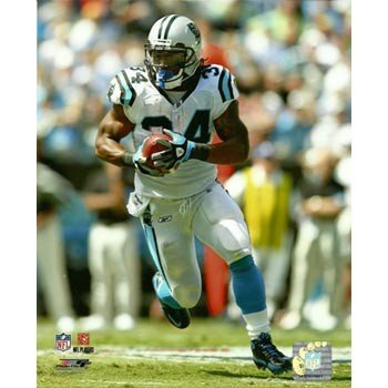 DeAngelo Williams Panthers Rushing 8x10 Photo