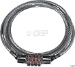 Kryptonite Kryptocable 4-Digit Combo Cable Lock: 4' x 5mm
