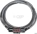 Kryptonite Kryptocable 512/CC-4 Cable and 4-Digit Combo Lock 4' x 5mm