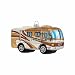 Class A RV Motor home Bronze Glass Christmas Tree Ornament