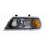 2000-2004 MITSUBISHI MONTERO SPORT CHROME BEZEL LEFT HAND REPLACEMENT HEAD LIGHT TYC... by TYC
