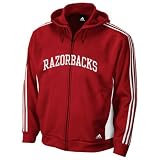 adidas Arkansas Razorbacks Cardinal Team Spirit Full Zip Hoody Sweatshirt