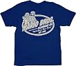 Nintendo Super Mario Bros Mario & Luigi Plumbing Co. Navy Adult T-shirt Tee