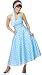 50er 60er Jahre Kost�m Kleid Ballonkleid BLAU Gr M