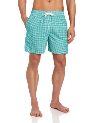 Kanu Surf Men's Monaco Swim Trunk, Green, Large