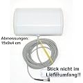 Antenne f�r Huawei E160 E161 E169 / Aldi Bild Fonic Stick mit 3m Kabel + 12dbi Gewinn