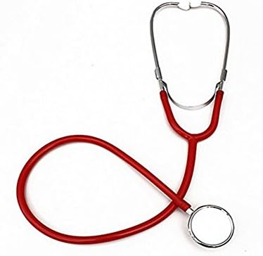 Pro Dual Head EMT Stethoscope for Doctor Nurse Vet Medical Student Health BloodPro Dual Head EMT Stethoscope for Doctor Nurse Vet Medical Student Health Blood (Red)