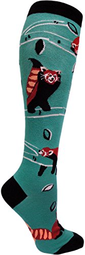ModSocks Women's Red Panda Knee Socks