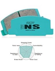 Automotive Parts and Accessories: Project Mu Subaru BRZ / Scion FR-S HC+800 Rear Brake Pads - Torque Solution