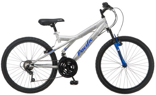 Pacific Boy's Exploit Mountain Bike, Grey, One Size