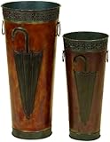 Metal Umbrella Stand Set of 2