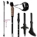 Nordic Walking Stöcke Carbon schwarz verstellb.80-140cm