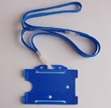 Blue Neck Lanyard & Blue ID Card Holder x 1 (Free Delivery)