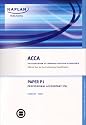 P1 Professional Accountant PA: Exam Kit (Acca)