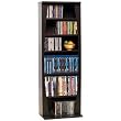 Atlantic 22535362 Canoe 231 CD/115 DVD/BluRay/Games Wood Cabinet (Espresso)