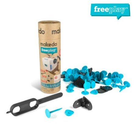 Makedo FreePlay Kit For One - 65 Pieces
