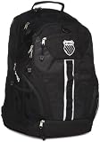 K-SWISS Large Training Back Pack, Black/Black, Large