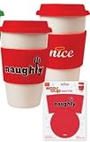 Decor Craft Eco Cup Holiday Lid & Sleeve - Choice of 2 Styles, SL