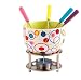 Mastrad F47529 Fondue Set, Pop Circle Design, Assorted Colours