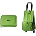 Reisenthel Collapsible Foldable wheeled trolley shopping cart Bag German design,Kiwi Green