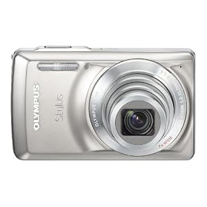 Olympus Stylus 7030 14 MP Digital Camera with 7x Wide Angle Dual Image Stabilized Zoom and 2.7-inch LCD (Titanium)