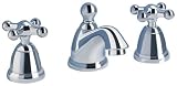 American Standard Enfield Double-Handle Widespread Lavatory Faucet with Cross Handles and Brass Spout, Chrome #2373.821.002