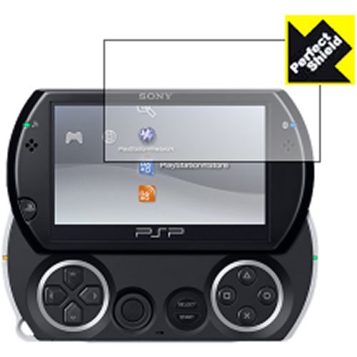PSP go 専用液晶保護シート『Perfect Shield for PSP go』（透明度が高く反射を抑えたタイプ)
