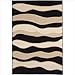 Contemporary Area Rug, Home Dynamix Modern Weave 4'x5' Black