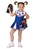 Usa Cheerleader Costume - Toddler Costume
