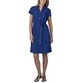 Merona&reg; Button Front Eyelet Dress - Regiment Blue