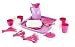 Wader 23044 – Service auf Tablett 34-teilig Girls