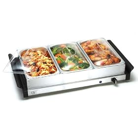 Sensio 13271 Bella Cucina Triple Buffet Server