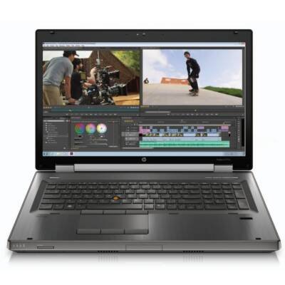 HP EliteBook 8770w B8V69UT 17.3 LED Notebook Intel Core i7-3610QM 2.30GHz 8GB DDR3 128GB SSD 500GB HDD BD Combo AMD FirePro M4000 Bluetooth Windows 7 Professional 64-bit
