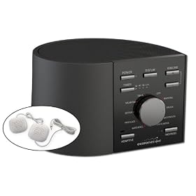 Ecotones� Duet Adaptive Sound Therapy Relaxation Sleep Machine with Bonus Sleep Therapy Pillow Speakers