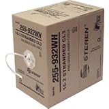500FT 16-2 Pro Grade In Wall Speaker Wire White