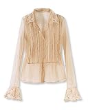 Tuxedo blouse