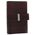 Eelskin Large Personal Organizer - Burgundy