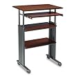 SAF1929CY - Adjustable Height Stand-Up Mobile Workstation