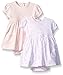 Little Me Baby Girls' 2 Pack Cotton Bodysuit Dress
