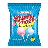 Charms Fluffy Stuff Cotton Candy Pops - 1 Oz, 12 Ea(Lollipops)