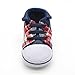 Voberry® Prewalker Infant Sweet Canvas Sneaker Anti-skid Soft Shoes Trainer (12~18 Month, Blue)
