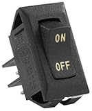 JR Products 12595 Labeled 12V Black Switch