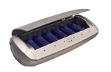 Universal Battery Charger & 8 D Size Rechargeable Batteries