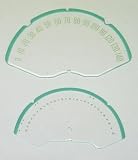 1953-1957 Corvette Speedometer Lens