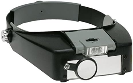 Yanseller 1 Pack MG81007-A1 Illuminated Multipower LED Magnifier Lighted Magnifiers