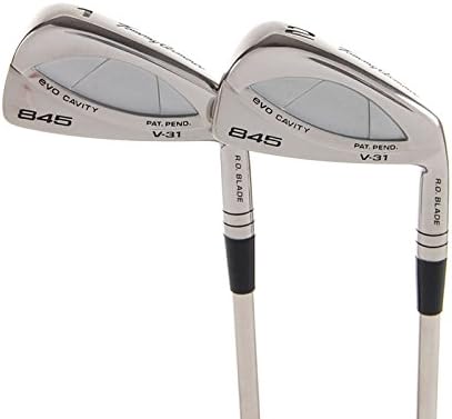 New Tommy Armour 845s Evo V-31 1-Iron & 2-Iron Black Gold Stiff RH