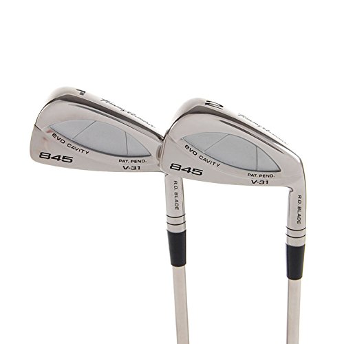 New Tommy Armour 845s Evo V-31 1-Iron & 2-Iron Black Gold Stiff RH