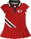 Kansas City Chiefs Girl's 4-6 Pleated Polo Dress